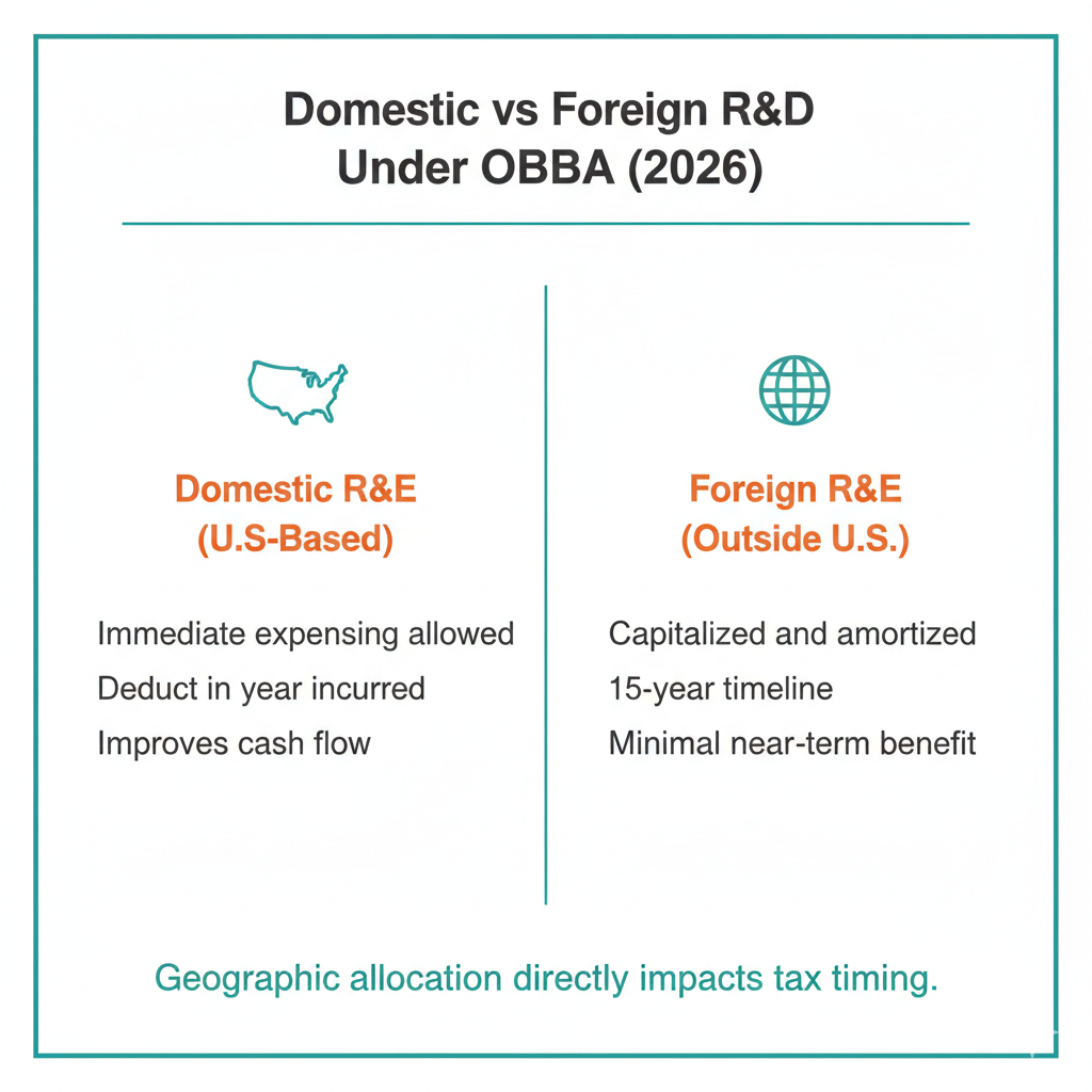 Domestic vs Foreign R&D Under OBBBA (2026)