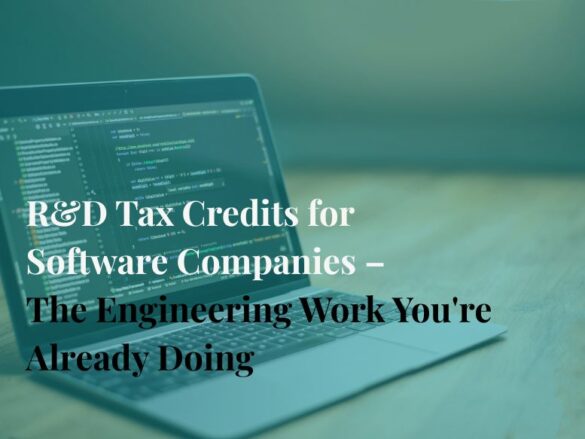R&D Tax Credits for Software Companies